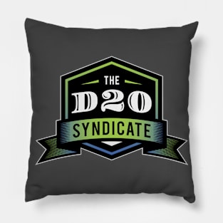 The d20 Syndicate Logo Pillow