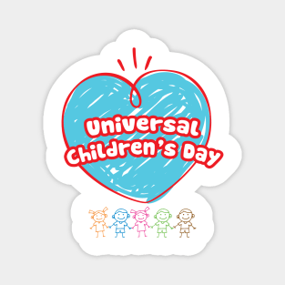 Loving heart for all children Magnet