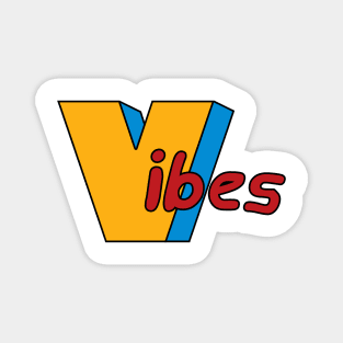 Vibes logo Magnet