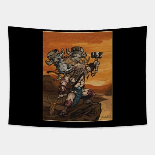 Highmountain Tauren shaman Tapestry