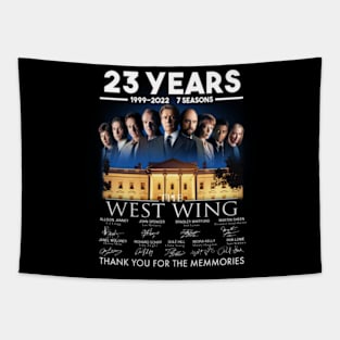 22 years 1999 2021 7 seasons thank you for the memories signatures Tapestry