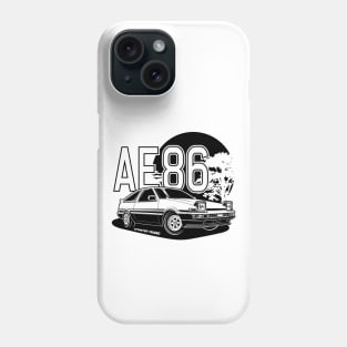 AE86 TRUENO (Black Print) Phone Case