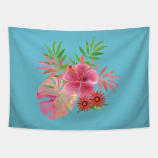 Tropical - Aqua Tapestry