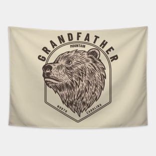 Grandfather Mountain North Carolina Bear Tapestry