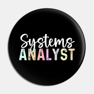 Funny business systems analyst cute computer system analyst Pin