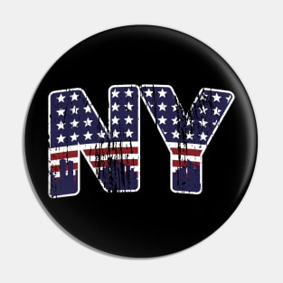 I Heart NY Retro-Vintage Pin