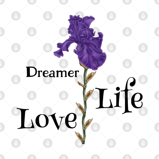 Iris, Dreamer, Life, Love by KateQR