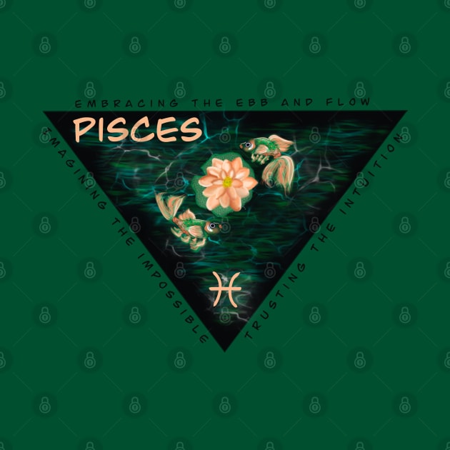 Pisces Energy - Black lettering by KRE Designs