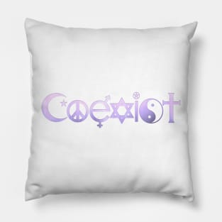 Coexist Pillow