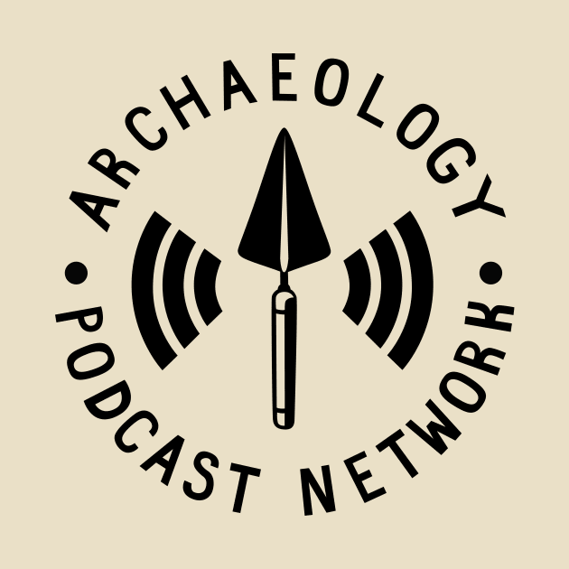 APN Black Logo by Archaeology Podcast Network