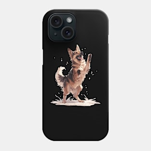 Funny Dancing Dog German Shepherd Phone Case