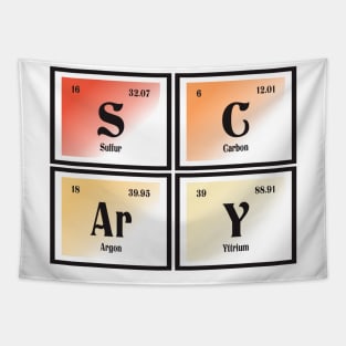 Scary | Periodic Table Tapestry