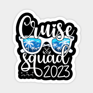 Cruise Squad 2023 Vacation Matching Family Group Squad Magnet