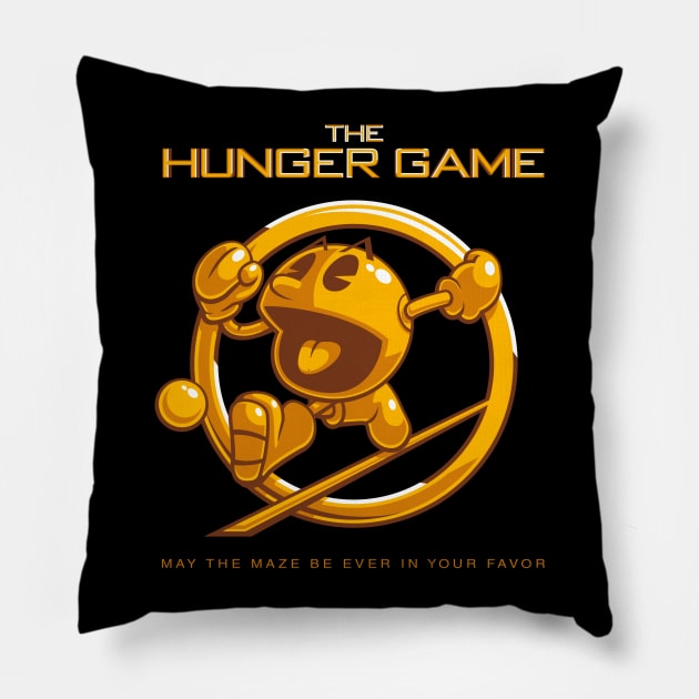 The Hunger Game Pillow by SixEyedMonster