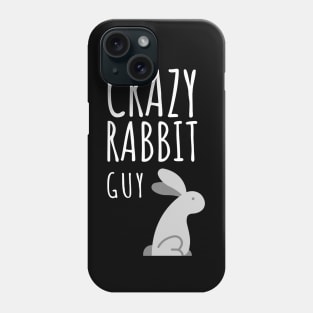 Crazy Rabbit Guy Phone Case