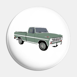 Vintage truck Pin