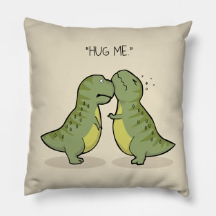 Dinosaur hugs, short arms issue. Pillow