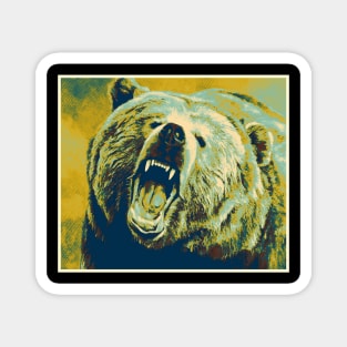 Bear Roar Pop 1 Magnet