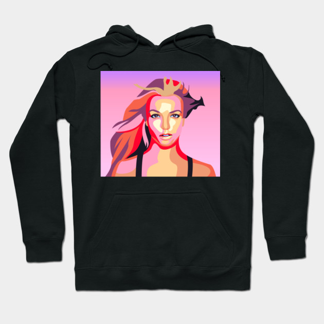 Britney Spears Vector Art Britney Spears Hoodie Teepublic
