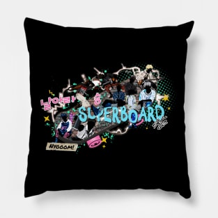 stray kids super board kpop Pillow