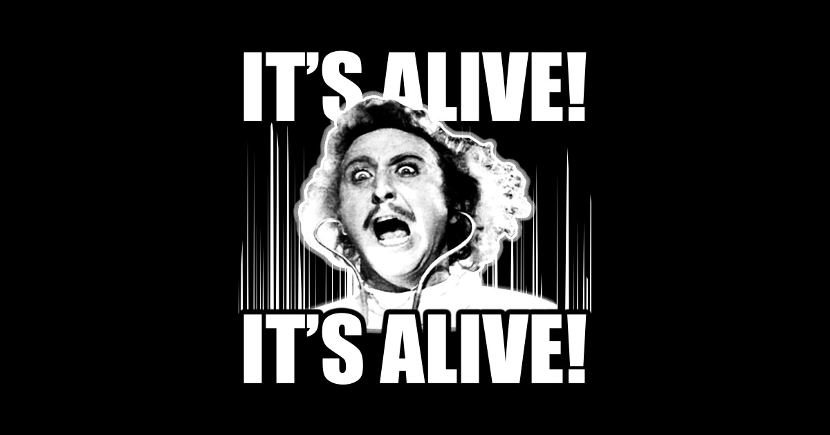 It's alive! - Its Alive - Sticker | TeePublic