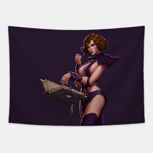 Mesmer girl Tapestry