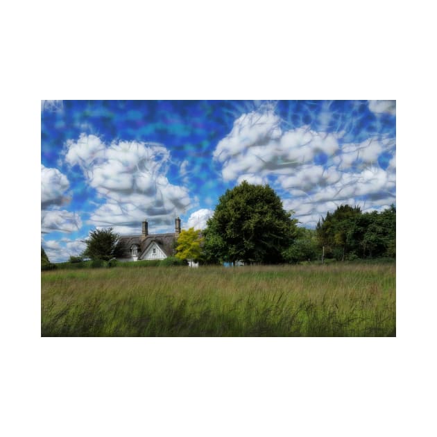 photograph of sky-scape in rural English natural countryside by mister-john