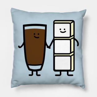 Cocoa and white chocolate Pillow