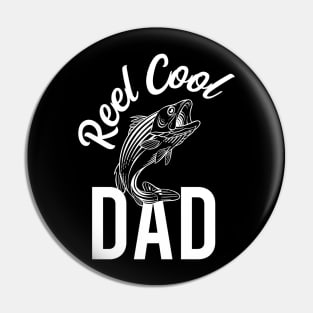 Reel Cool Dad Fishing Dad Pin