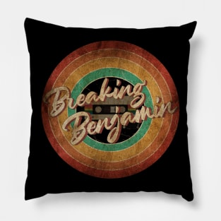 Breaking Benjamin Vintage Circle Art Pillow