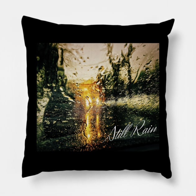 Still Rain, nature Pillow by Foxbiz