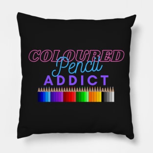 Coloured Pencil Addict Pillow