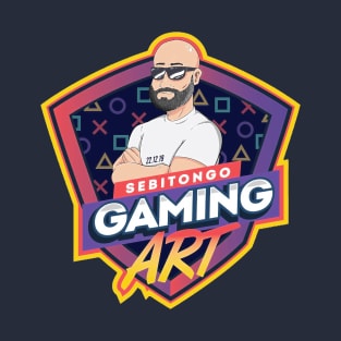 Sebitongo gaming art logo T-Shirt