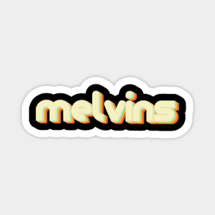 vintage color melvins Magnet