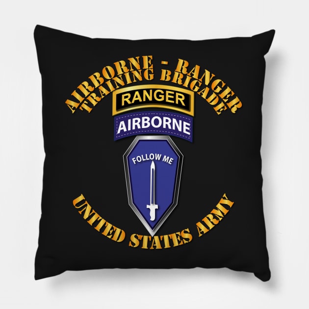 Airborne and Ranger Training Brigade Pillow by twix123844