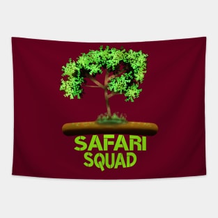 Safari Squad Tapestry