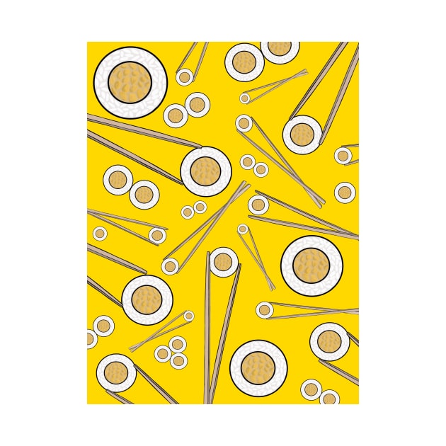 SUSHI Roll Yellow by SartorisArt1