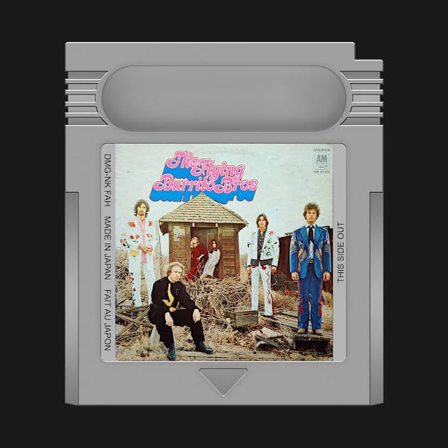 The Gilded Palace of Sin Game Cartridge by PopCarts