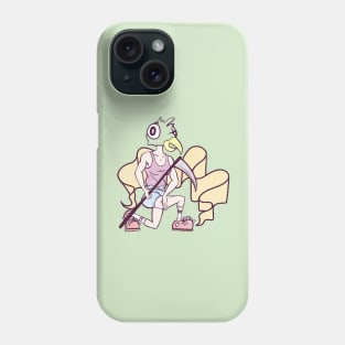 Polly the Hybrid Running Reaper Phone Case