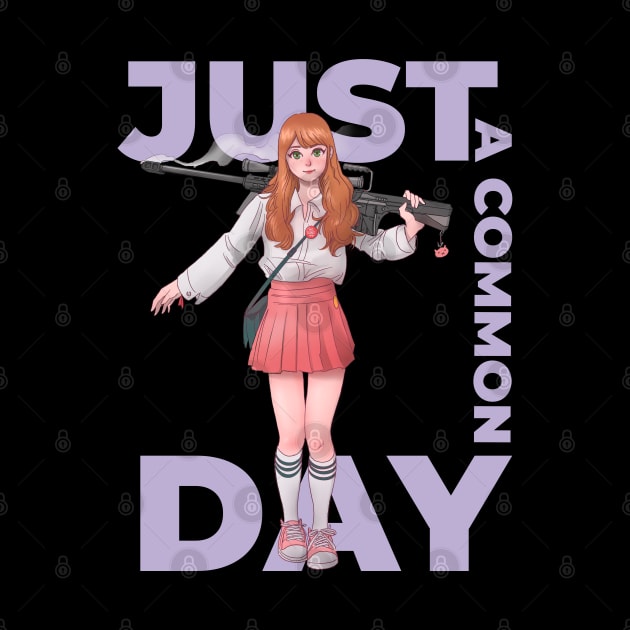 Just a Common Day - Anime Girl by JettDes