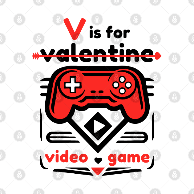 V Is For Video Game by Etopix