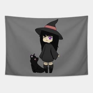 gacha witch chibi Tapestry