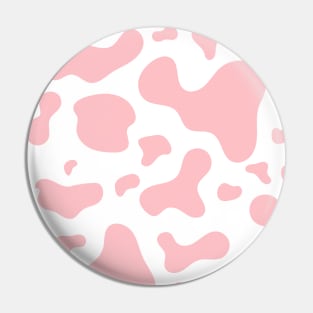 Pink Cow Pattern Pin