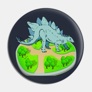 Stegosaurus Dinosaur Pin