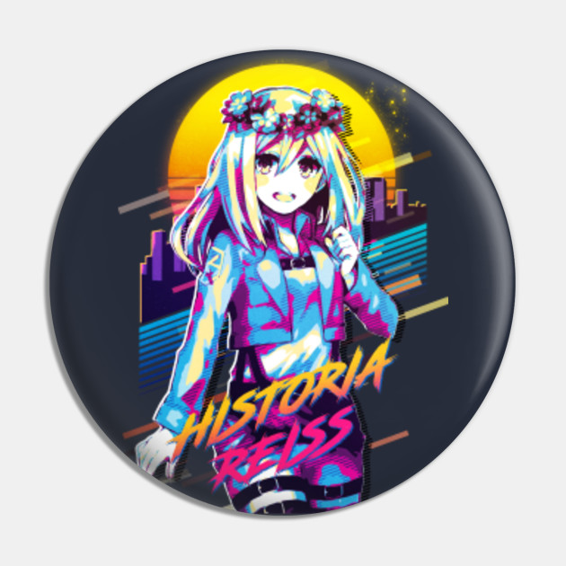 Attack On Titan Historia Reiss Attack On Titan Pin Teepublic Historia reiss page 1 of 1 • 1. attack on titan historia reiss