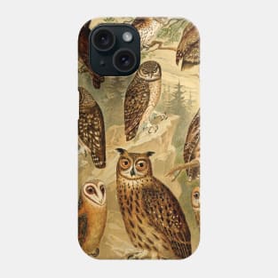 Many Different Owls! Phone Case