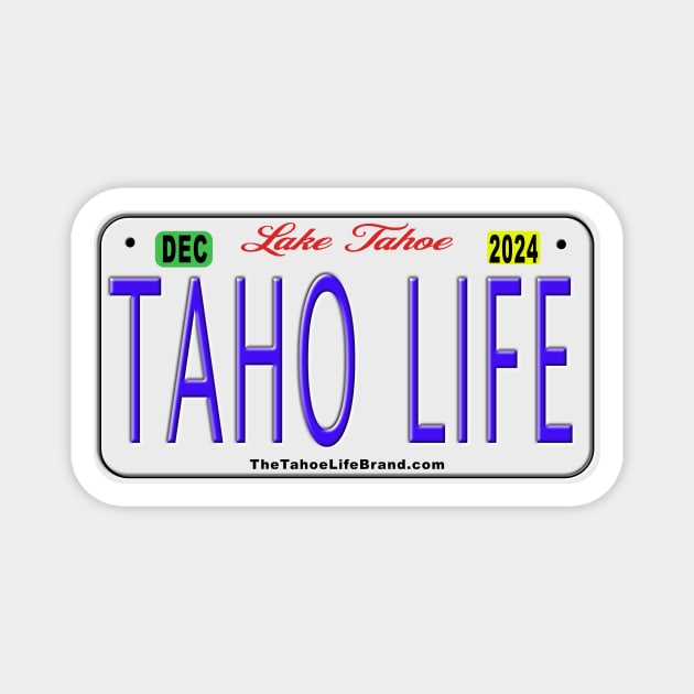 Tahoe Life License Plate Magnet by The  Tahoe Life Brand