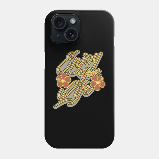 enjoy the little things in life Phone Case by Luyasrite