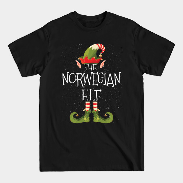 Discover Norwegian Elf Family Matching Christmas Group Funny Gift - Elf Christmas - T-Shirt