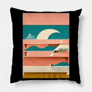 Miami Vice Views Pillow